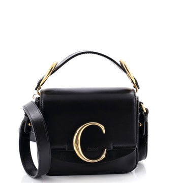Chloe C Flap Bag Leather Mini