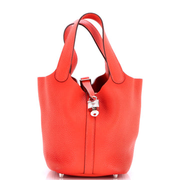 Hermes Picotin Lock Bag Clemence PM