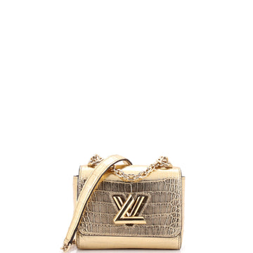 Louis Vuitton Twist Handbag Crocodile PM