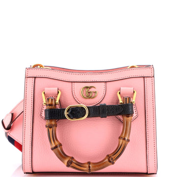 Gucci Diana NM Bamboo Handle Tote Leather Mini