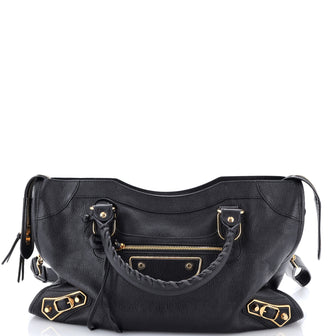 Balenciaga City Classic Metallic Edge Bag Leather Medium