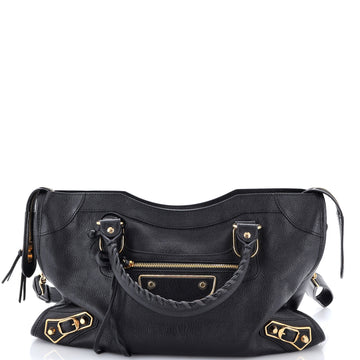 Balenciaga City Classic Metallic Edge Bag Leather Medium