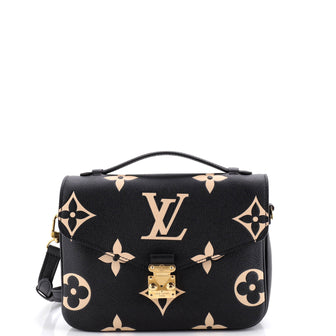 Louis Vuitton Pochette Metis Bicolor Monogram Empreinte Giant