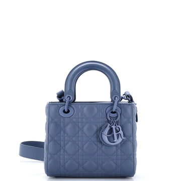 Christian Dior Ultra Matte My ABCDior Lady Dior Bag Cannage Quilt Calfskin