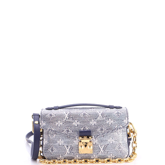Louis Vuitton Pochette Metis Monoglam Jacquard Canvas East West