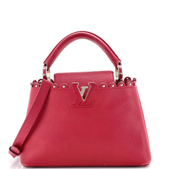 Louis Vuitton Capucines Bag Leather with Embellished Detail BB