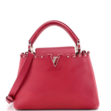 Louis Vuitton Capucines Bag Leather with Embellished Detail BB