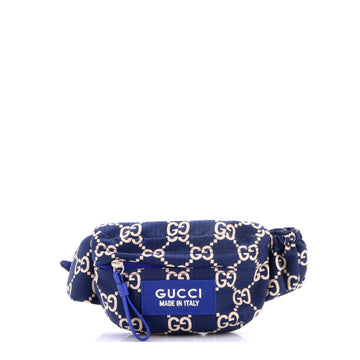 Gucci Ripstop Belt Bag GG Nylon and Leather