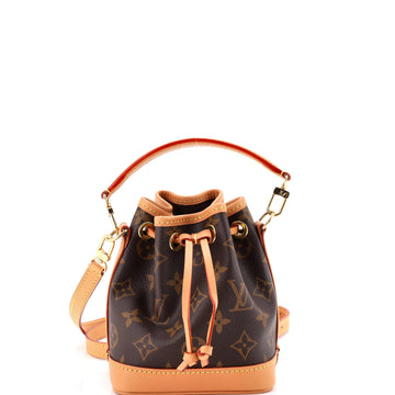 Louis Vuitton Noe NM Handbag Monogram Canvas Nano