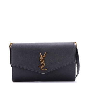 Saint Laurent Uptown Crossbody Bag Leather Mini