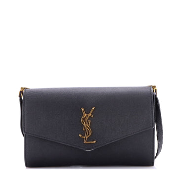 Saint Laurent Uptown Crossbody Bag Leather Mini