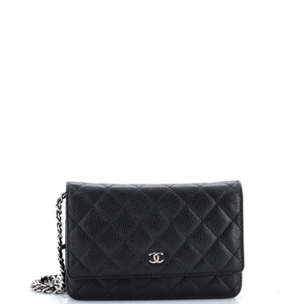 Chanel Wallet on Chain Quilted Caviar