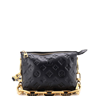 Louis Vuitton Coussin Bag Monogram Embossed Lambskin BB