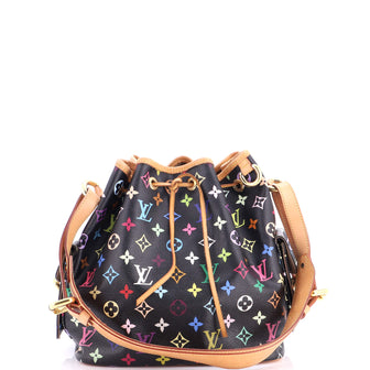 Louis Vuitton Petit Noe Handbag Monogram Multicolor