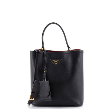 Prada Panier Bucket Bag Saffiano Leather Medium