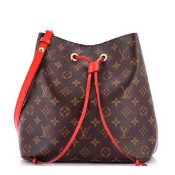 Louis Vuitton NeoNoe Handbag Monogram Canvas with Leather MM