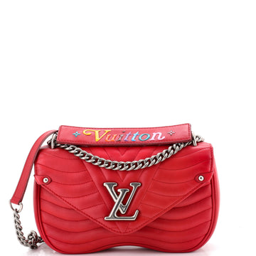 Louis Vuitton New Wave Chain Bag Quilted Leather PM