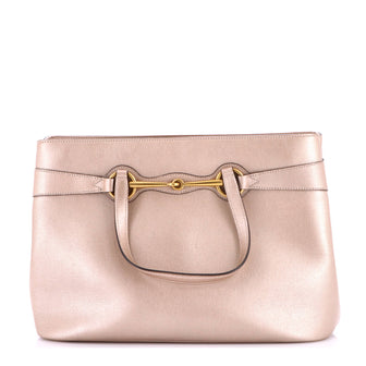 Gucci Bright Bit Convertible Tote Leather Medium