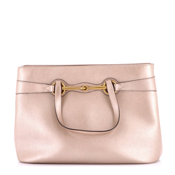 Gucci Bright Bit Convertible Tote Leather Medium