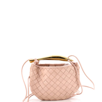 Bottega Veneta Sardine Top Handle Bag Intrecciato Nappa Mini