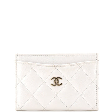 Chanel Classic Card Holder Quilted Caviar