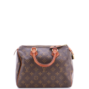 Louis Vuitton Speedy Handbag Monogram Canvas 25