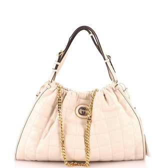 Gucci Deco Tote Matelasse Leather Medium