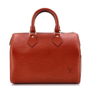 Louis Vuitton Speedy Handbag Epi Leather 25