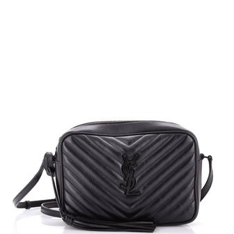 Saint Laurent Lou Camera Bag Matelasse Chevron Leather Small