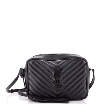 Saint Laurent Lou Camera Bag Matelasse Chevron Leather Small