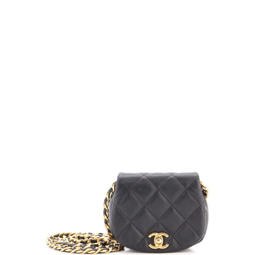 Chanel Coco Mail Clutch with Chain Quilted Calfskin Mini