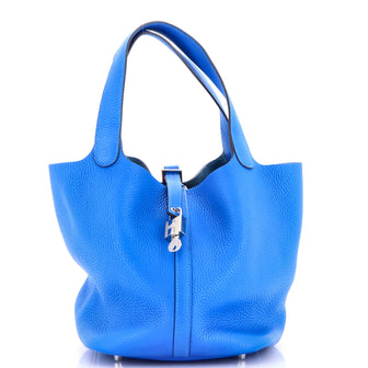 Hermes Picotin Lock Bag Clemence MM