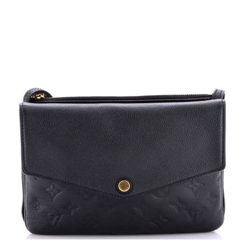 Louis Vuitton Twice Handbag Monogram Empreinte Leather