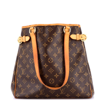 Louis Vuitton Batignolles Handbag Monogram Canvas Vertical