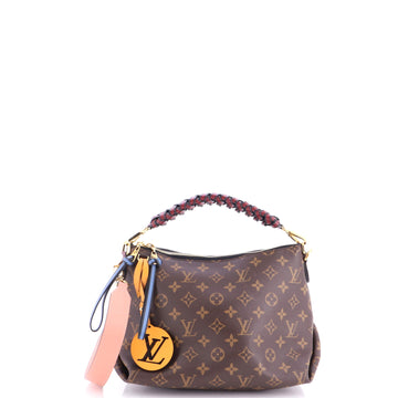 Louis Vuitton Braided Handle Beaubourg Hobo Monogram Canvas Mini