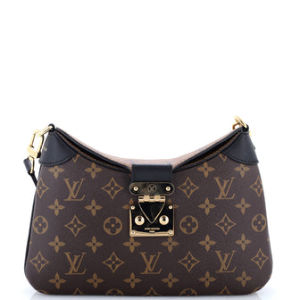 Louis Vuitton LV Twinny Handbag Monogram Canvas and Reverse Monogram Canvas with Leather