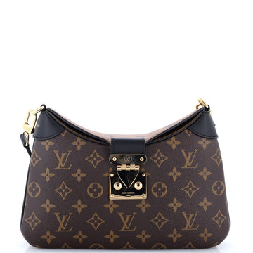 Louis Vuitton LV Twinny Handbag Monogram Canvas and Reverse Monogram Canvas with Leather
