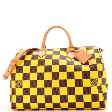 Louis Vuitton Speedy Bandouliere Bag Damier Pop 50