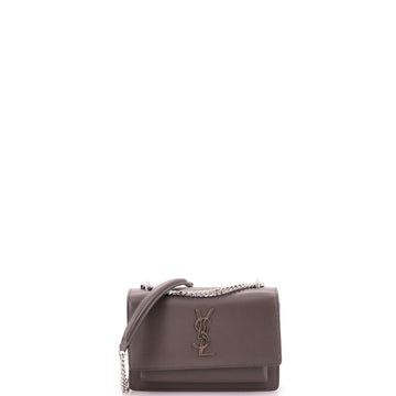 Saint Laurent Sunset Chain Wallet Leather