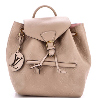 Louis Vuitton Montsouris NM Backpack Monogram Empreinte Leather PM