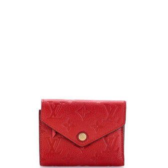 Louis Vuitton Victorine Wallet Monogram Empreinte Leather
