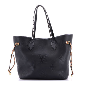 Louis Vuitton Neverfull NM Tote Wild at Heart Monogram Empreinte Giant MM
