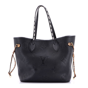 Louis Vuitton Neverfull NM Tote Wild at Heart Monogram Empreinte Giant MM