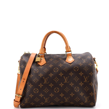 Louis Vuitton Speedy Bandouliere Bag Monogram Canvas 30