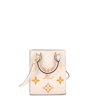 Louis Vuitton Petit Sac Plat Bag By The Pool Monogram Empreinte Giant