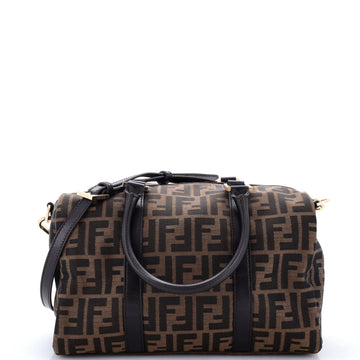 Fendi Convertible Boston Bag Zucca Canvas Medium