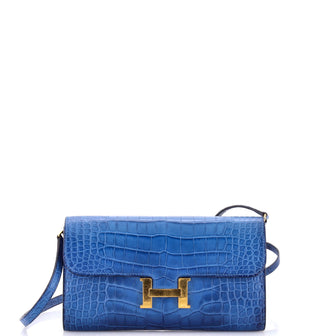 Hermes Constance To Go Wallet Alligator