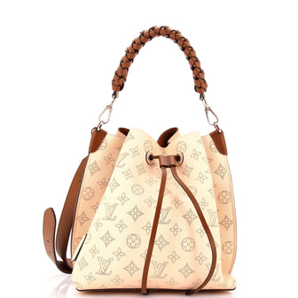 Louis Vuitton Muria Bucket Bag Mahina Leather