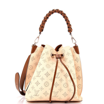 Louis Vuitton Muria Bucket Bag Mahina Leather