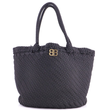Balenciaga Shoelace Tote Woven Fabric Large